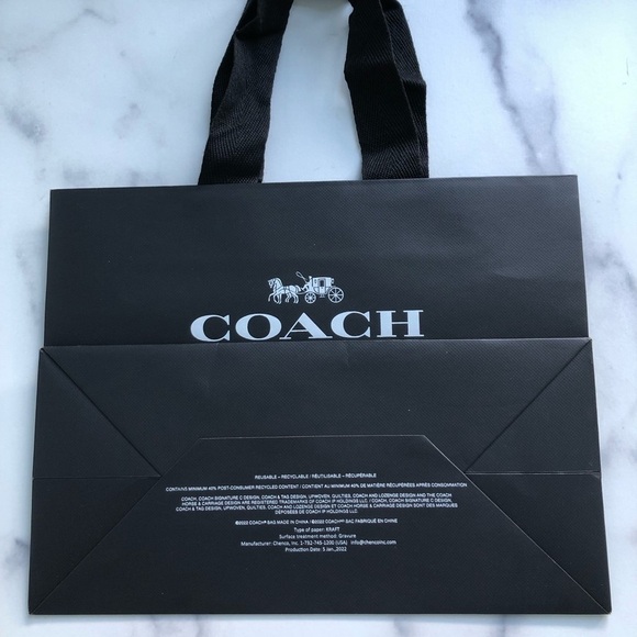 Coach Signature C Black Patent Leather Wallet NWT - Picture 16 of 16